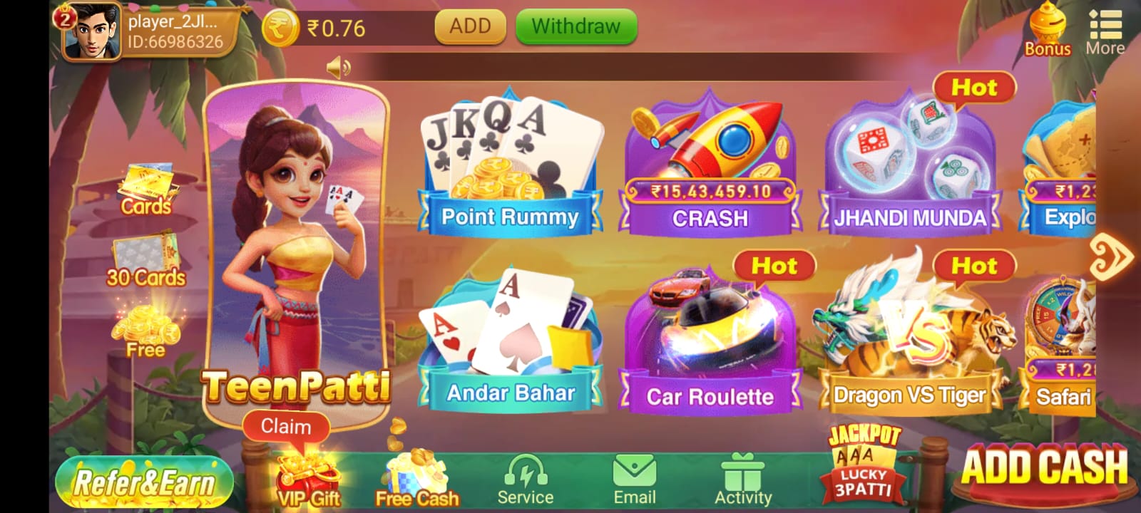 Teen Patti Master Purana